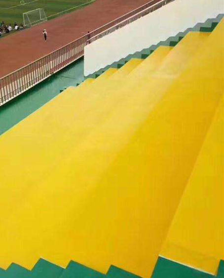 海宁球场台阶翻新修补改造